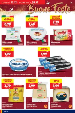 Anteprima del volantino PHILADELPHIA CON YOGURT ALLA GRECA, 175 g valido a partire dal 22.12.2025 | Pagina: 6
