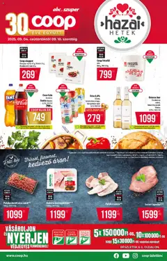 COOP Akciós újság - amely érvényes a következő dátumtól: 04.09.2025