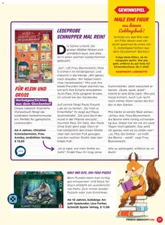 Billa AT - Frisch Gekocht kids Magazin - amely érvényes a következő dátumtól: 01.09.2025 | Oldal: 17 | Termékek: Puzzle, Só