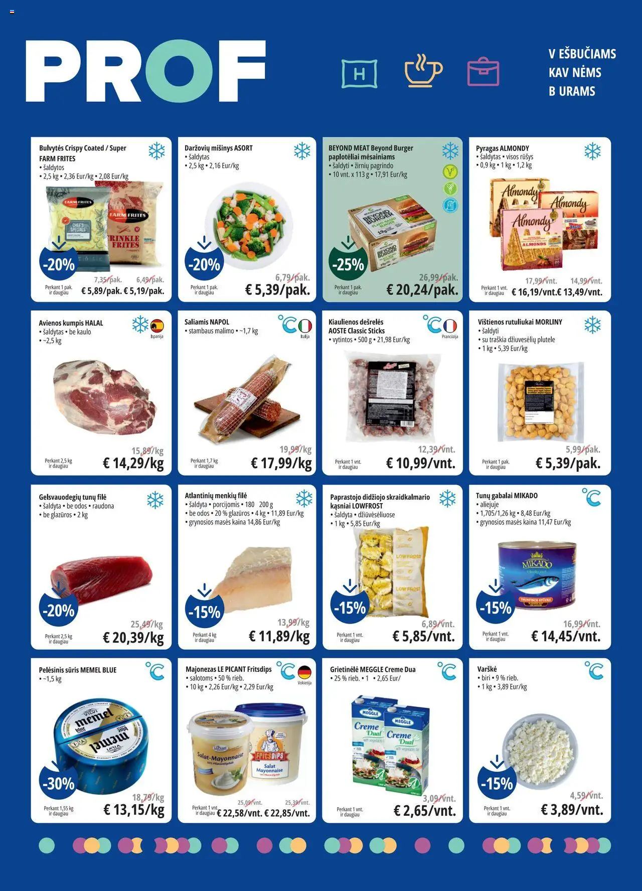 ePromo akcijos nuo 17.09.2025 | Puslapis: 6 | Prekių: Grietinėlė, Vištienos, Kiaulienos, Majonezas