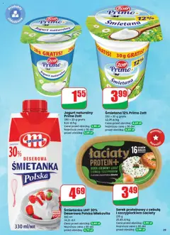 Dino Gazetka od 09.07.2025 | Strona: 39 | Produkty: Serek, Jogurt naturalny, Jogurt, Śmietana