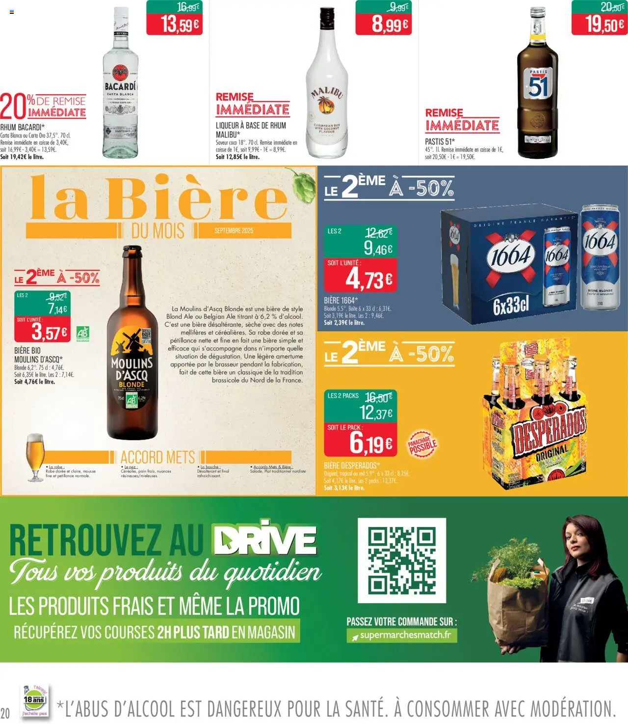  | Page: 22 | Produits: Desperados, Brasseur, Liqueur, Mousse