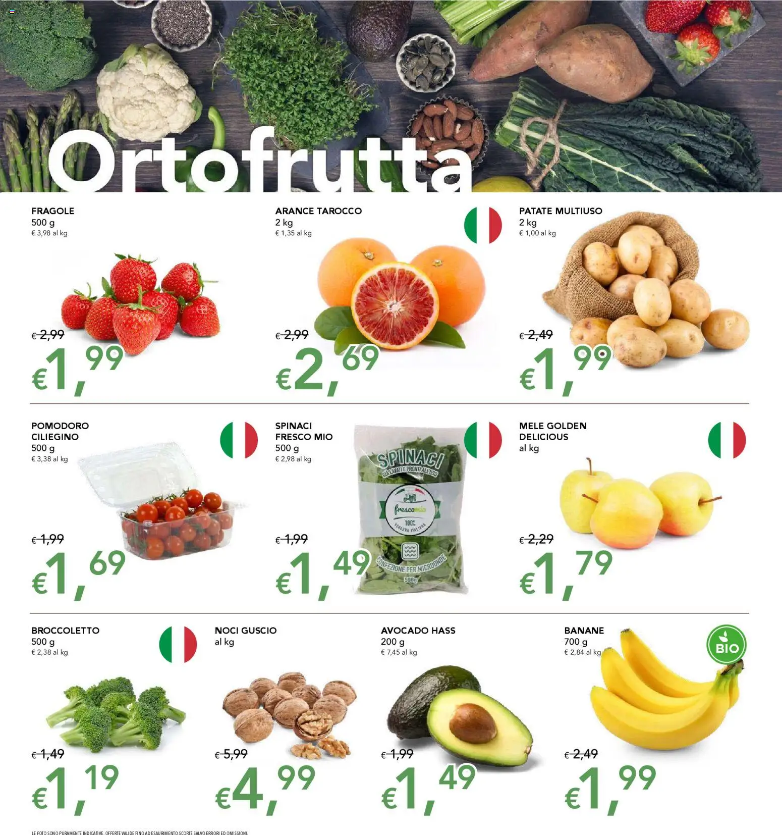 Volantino Migross del 26.02.2026 | Pagina: 7 | Prodotti: Arance, Avocado, Patate, Spinaci