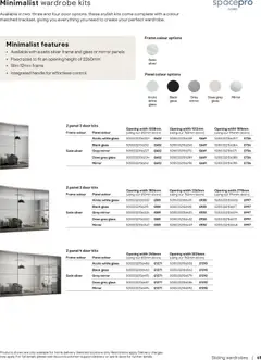 Preview of B&Q - Furniture & storage valid from 16.12.2025 | Page: 61 | Products: Handle, Door, Doors, Wardrobe
