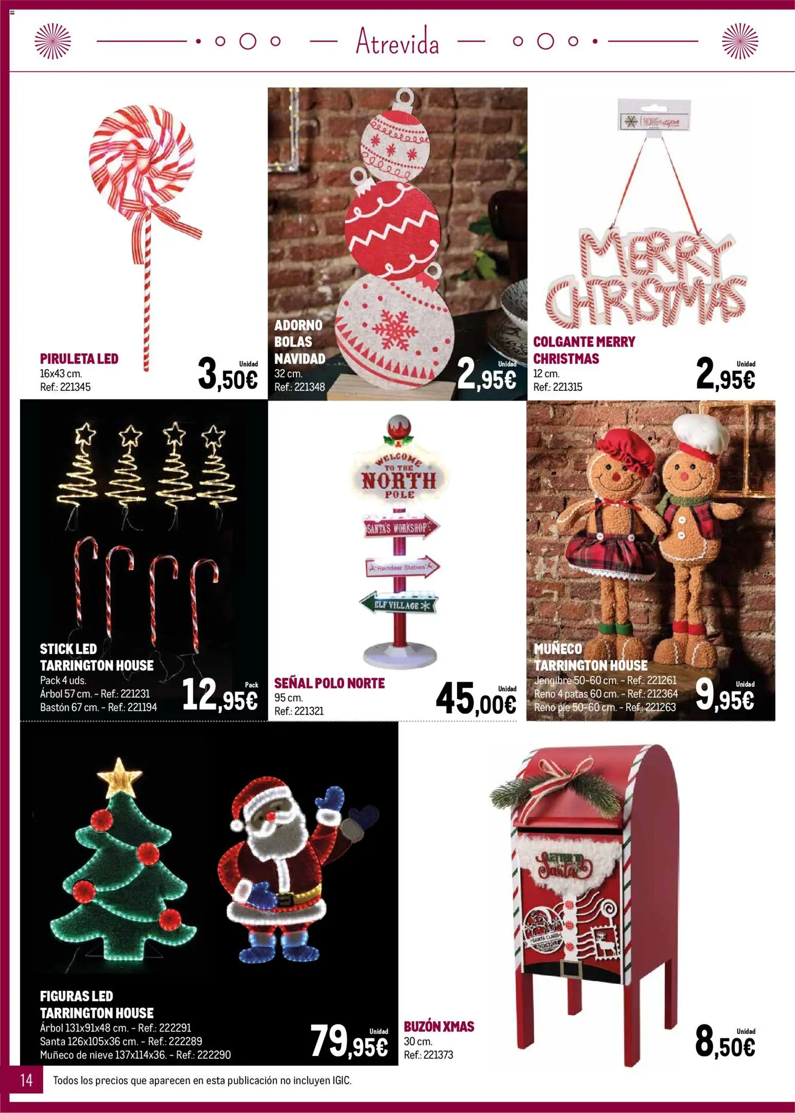 Makro - Decoracion Navidad Canarias │ válido desde el 03.11.2025 | Página: 14 | Productos: Bastón