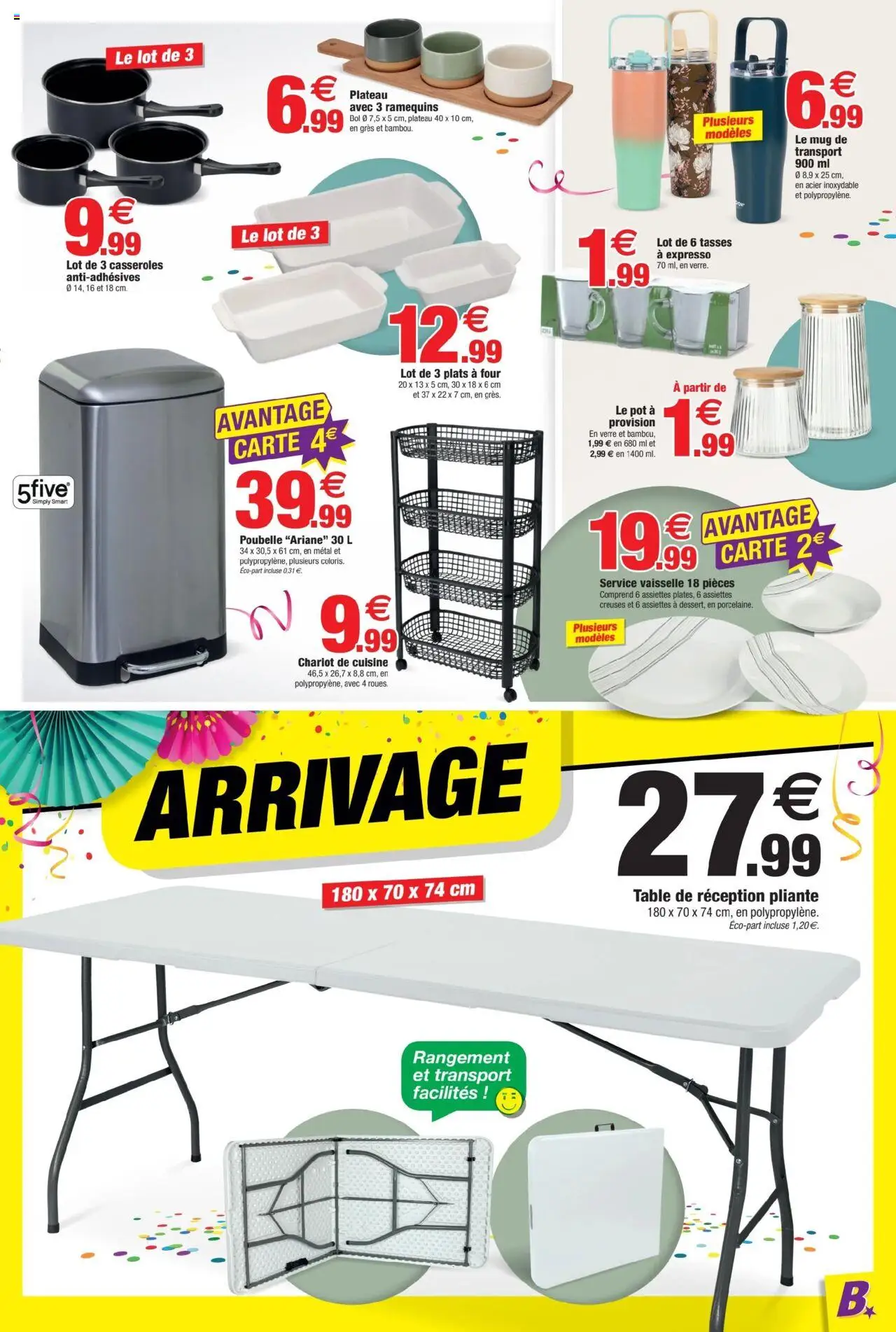  | Page: 11 | Produits: Four, Plateau, Service vaisselle, Tasses