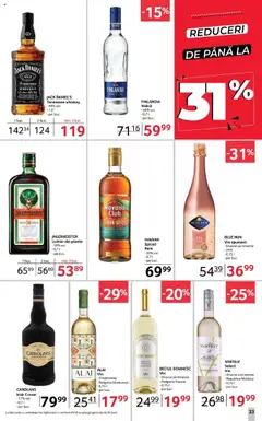 Ofertele Selgros valabile de la 17.10.2025 | Pagină: 23 | Produse: Su ısıtıcı, Lichior, Vin, Whiskey