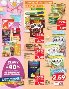 Kaufland leták platný od 19.03.2026 | Strana: 42