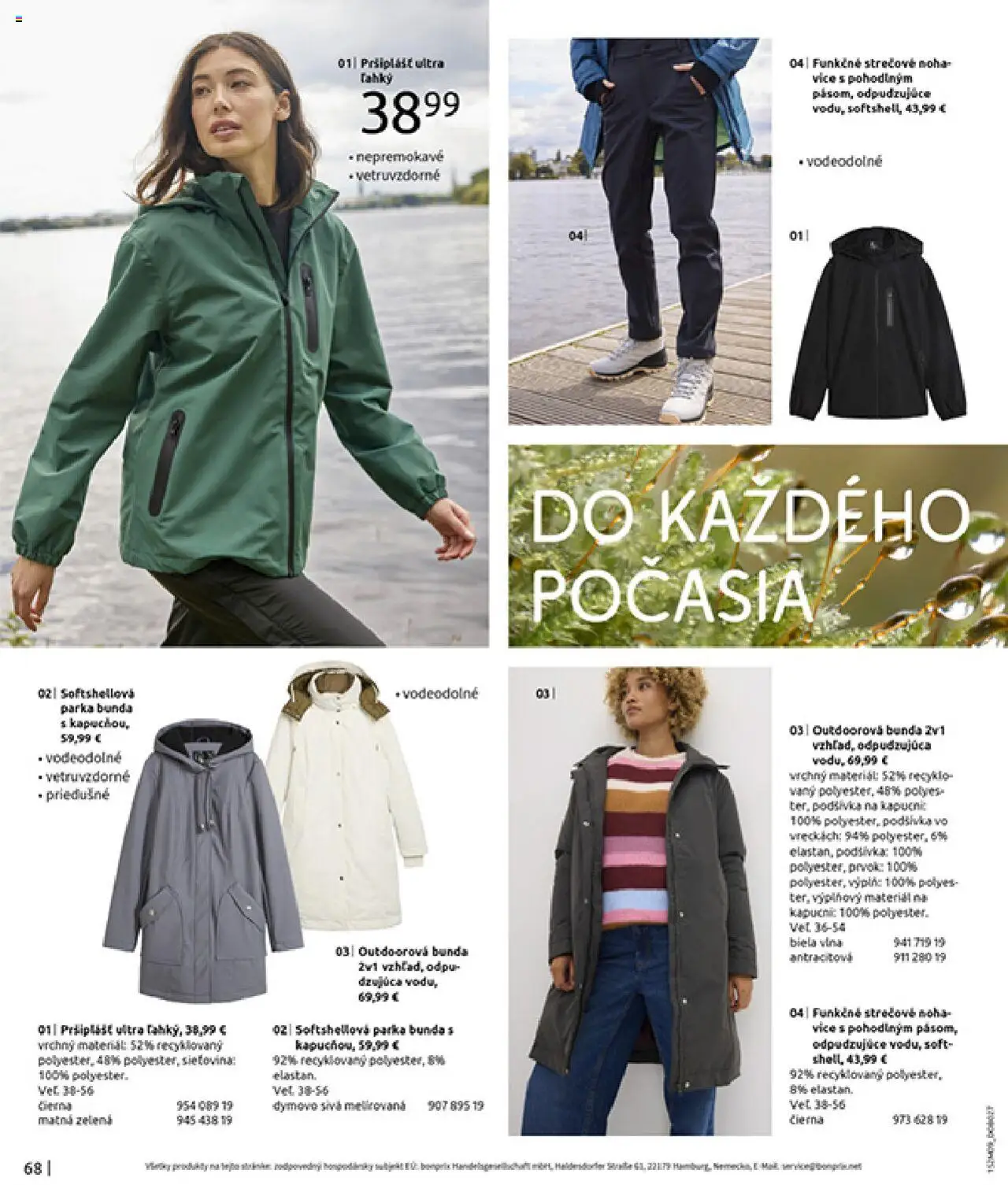 Nové Bonprix akcie – leták je platný od 14.10.2025 | Strana: 70 | Produkty: Bunda