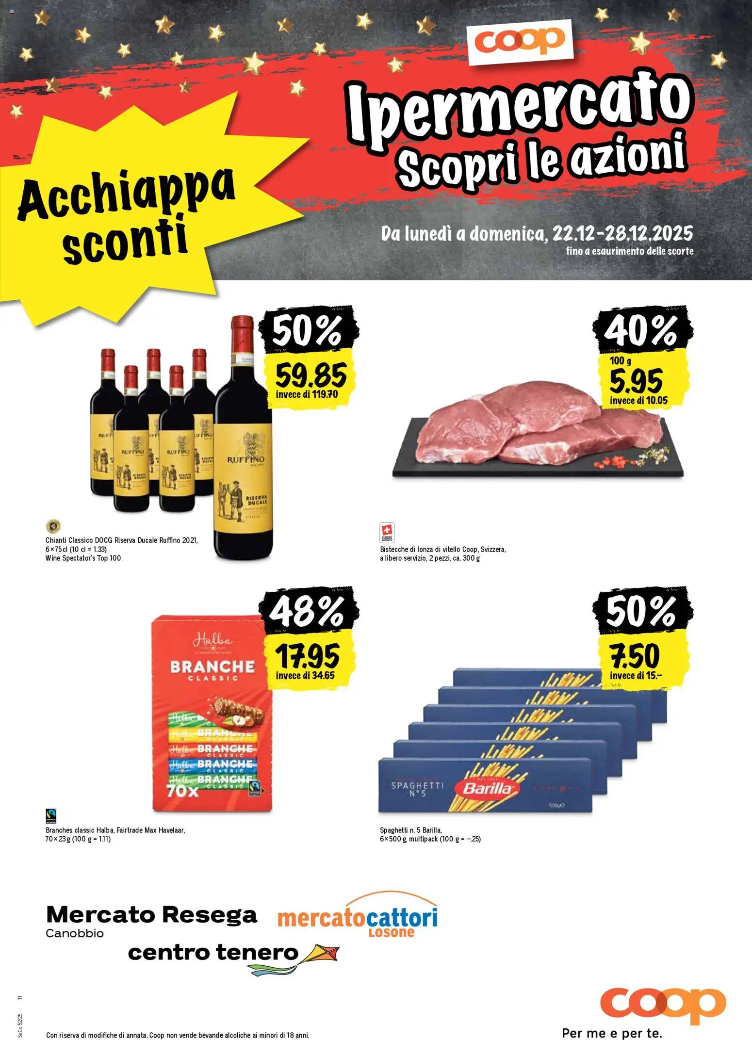 Coop - Una settimana di azioni – gültig ab 22.12.2025 | Seite: 21 | Produkte: Barilla, Top