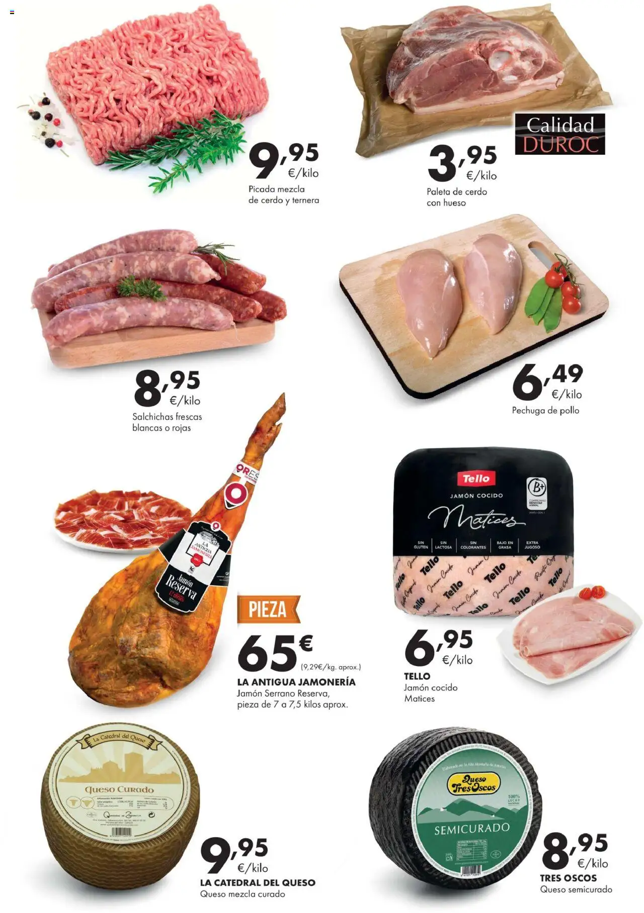 Lupa Supermercados folleto │ válido desde el 25.09.2025 | Página: 3 | Productos: Σφουγγαρίστρα, Leche, Jamón, Cerdo