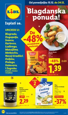 Lidl - Super ponuda - Pregled kataloga iz trgovine Lidl, vrijedi od 15.12.2025
