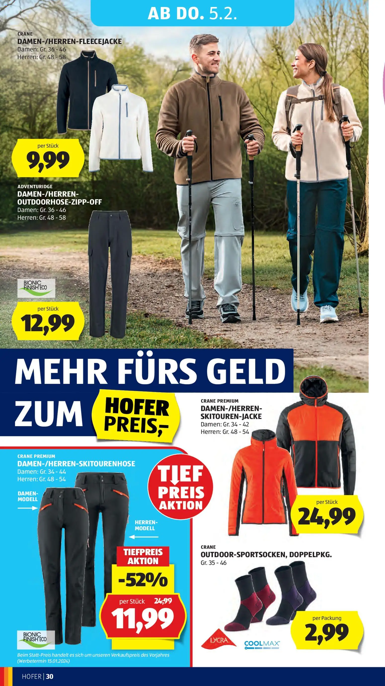 Hofer AT akciós ujság - amely érvényes a következő dátumtól: 30.01.2026 | Oldal: 34