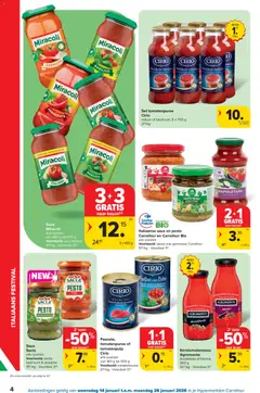 Carrefour folder week 3 - Voorbeeld van een folder van Carrefour, geldig van 14.01.2026 | Pagina: 4 | Producten: Saus, Tomaat