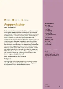Forhåndsvisning av Joker Inspirerende bakehefte gyldig fra 16.09.2025 | Side: 43