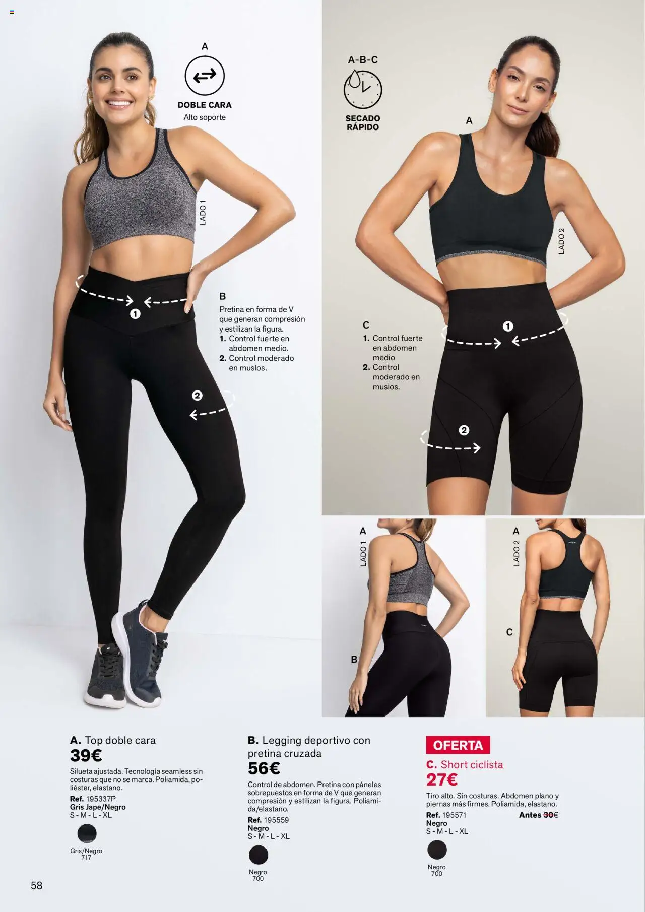 Leonisa folleto │ válido desde el 01.05.2025 | Página: 60 | Productos: Top doble cara