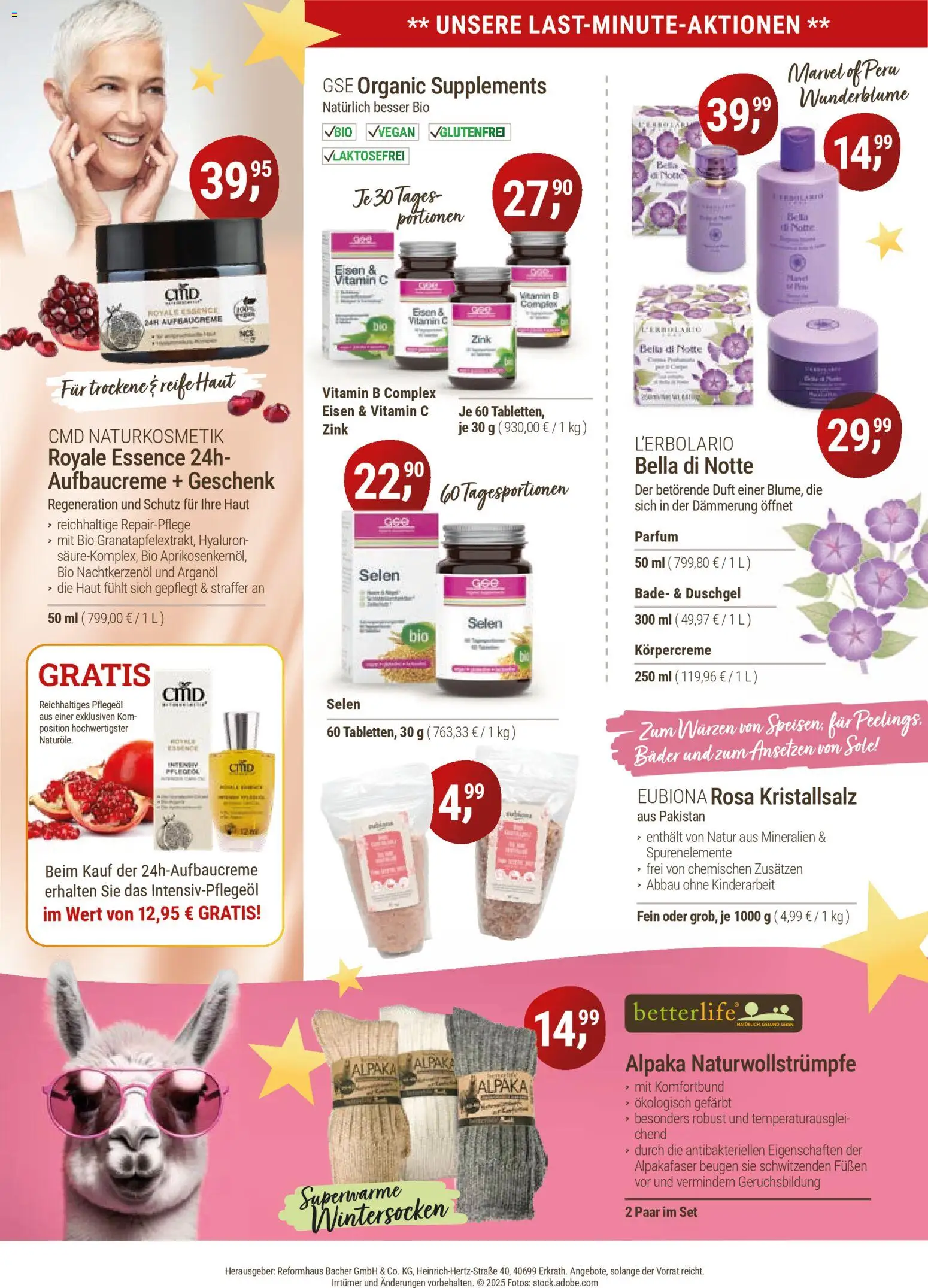 Reformhaus Bacher Prospekt 	 – gültig ab 01.11.2025 | Seite: 12 | Produkte: Parfüm, Duft, Körpercreme, Duschgel