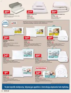 Pogląd oferty "E.Leclerc Gazetka - Warszawa Ursynów" - ważna od 03.11.2025 | Strona: 30 | Produkty: Poduszka, Poduszka ortopedyczna, Kołdra