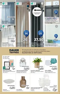 JYSK Aktionen ab 21.10.2025 gültig | Seite: 6 | Produkte: Box, Vase, Vorhang