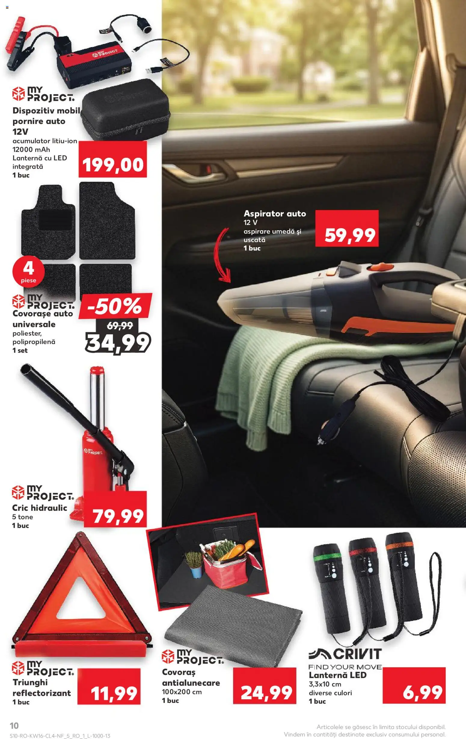 Noul catalog Kaufland – valabil de la 15.04.2026 | Pagină: 10 | Produse: Aspirator, Babak