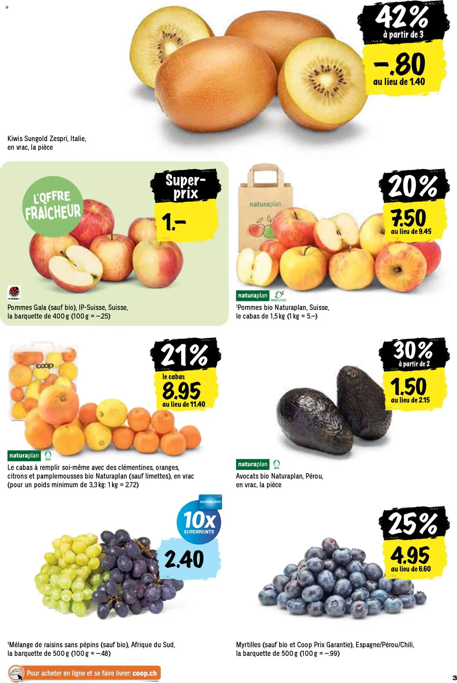 Coop - Les actions de la semaine – gültig ab 05.02.2026 | Seite: 3