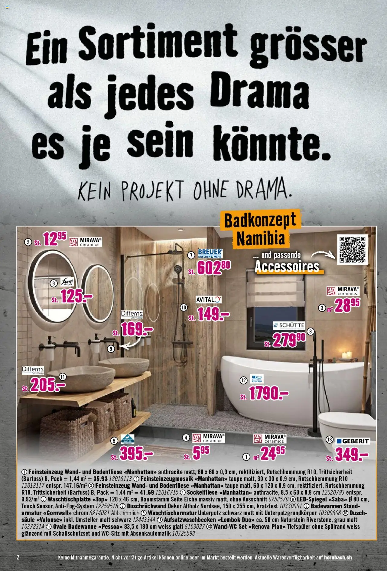 Hornbach Aktionen – gültig ab 13.10.2025 | Seite: 2 | Produkte: Armatur