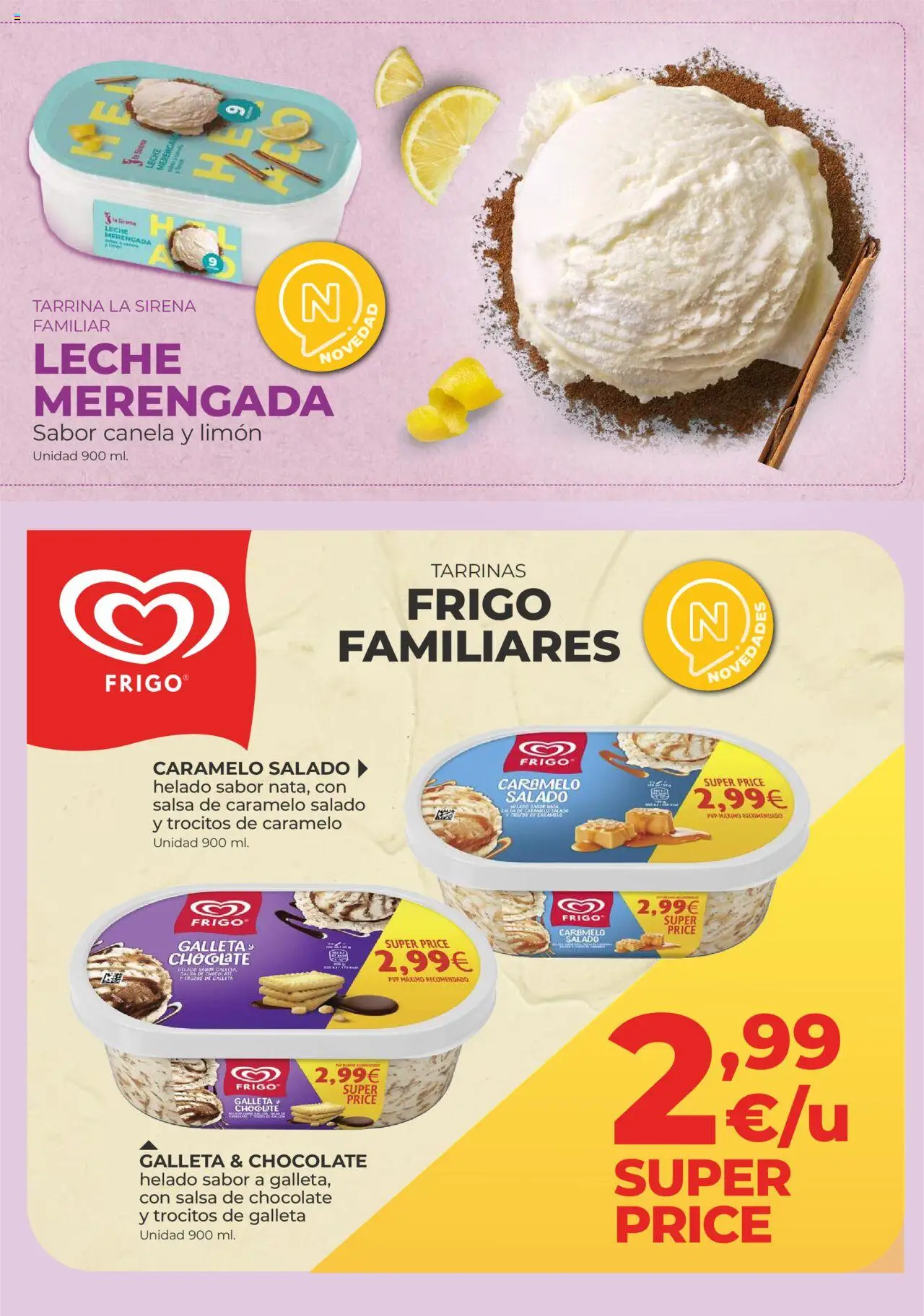 La Sirena - Folleto │ válido desde el 22.05.2025 | Página: 31 | Productos: Leche, Chocolate, Helado