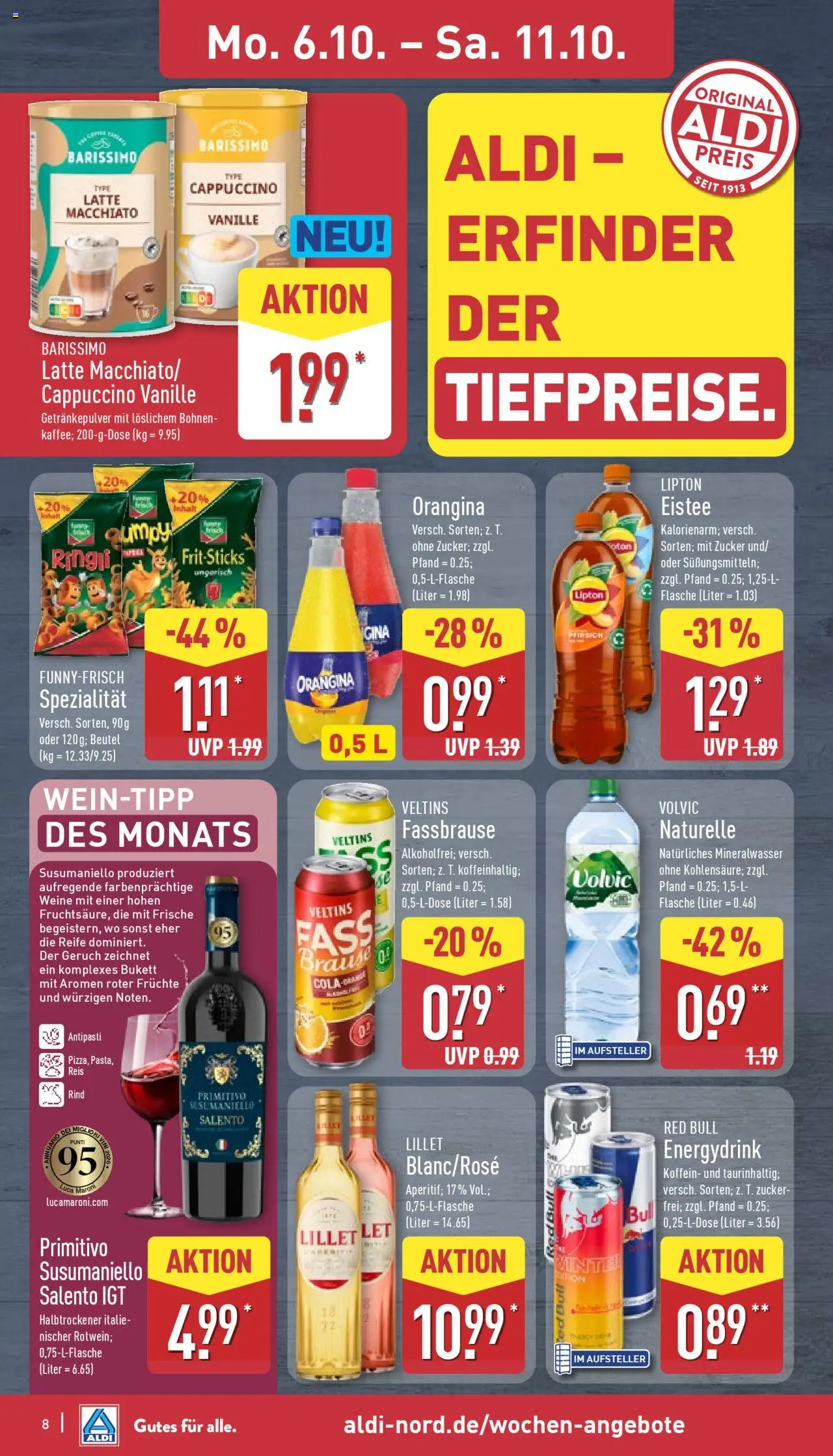 Aldi Prospekt 	 – gültig ab 06.10.2025 | Seite: 12 | Produkte: Mascarpone, Pistazien, Creme, Frischkase