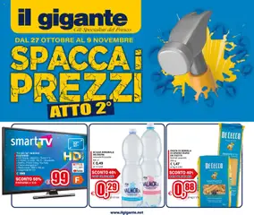 Anteprima del volantino Volantino Il Gigante	 valido a partire dal 27.10.2025