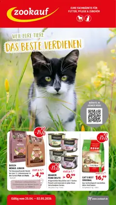 zookauf Prospekt 	 ab 25.04.2026 gültig