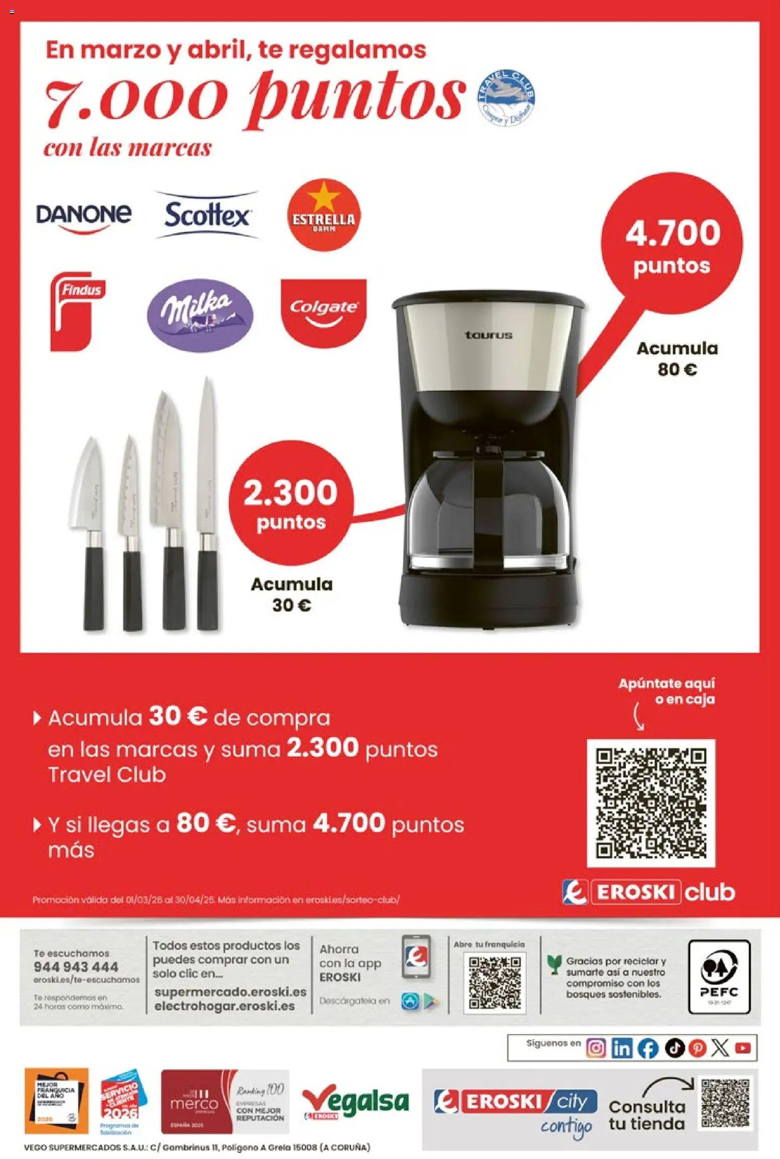 Eroski - 50 de descuento │ válido desde el 26.02.2026 | Página: 32 | Productos: Té, Caja