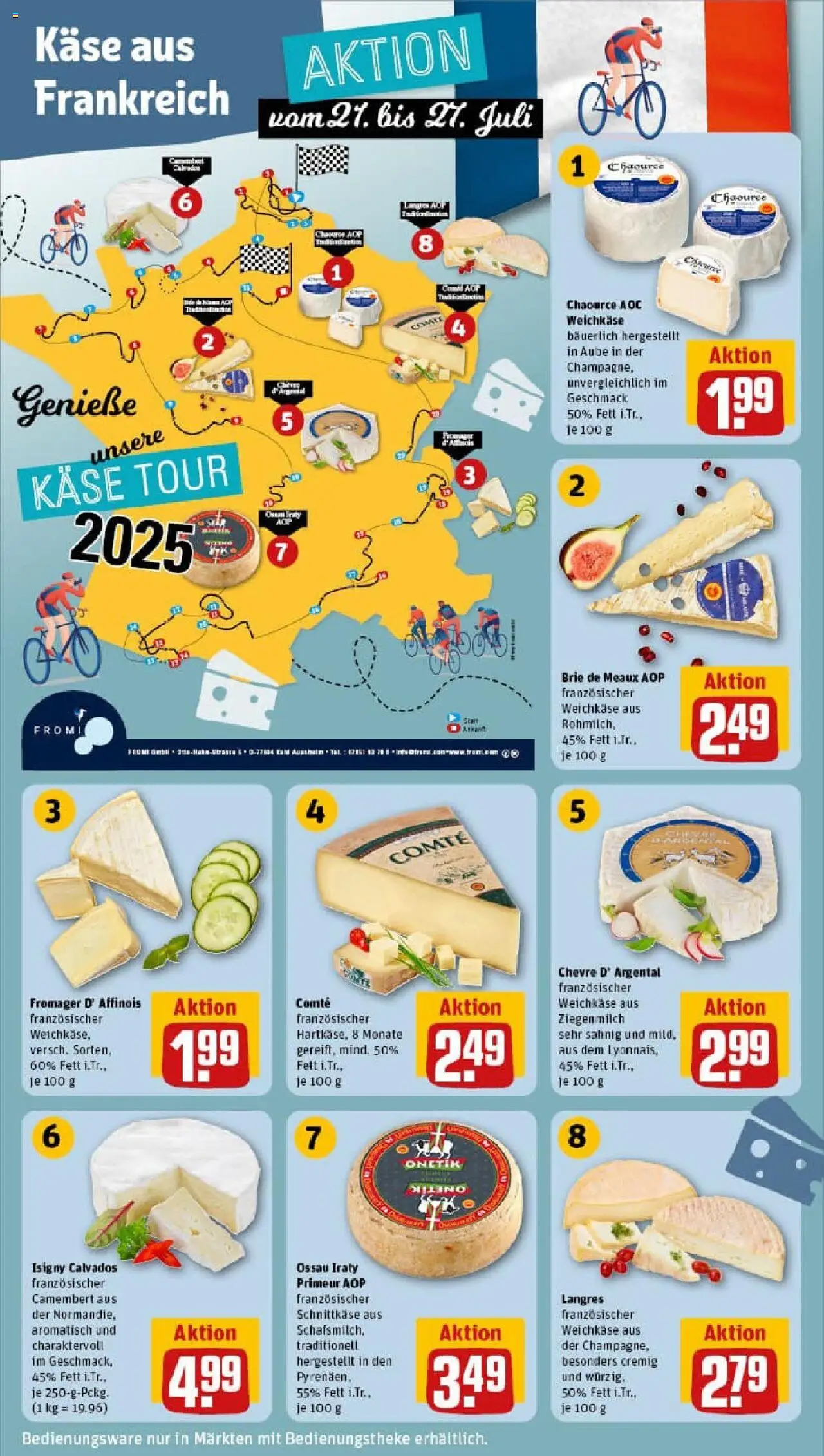 Rewe prospekt Ascheberg	 - gültig ab dem 20.07.2025 | Seite: 10 | Produkte: Käse
