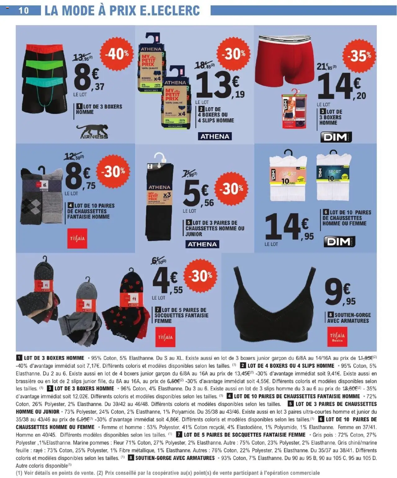 {H1} | Page: 10 | Produits: Coton, Soutien-gorge, Pommes, Slips