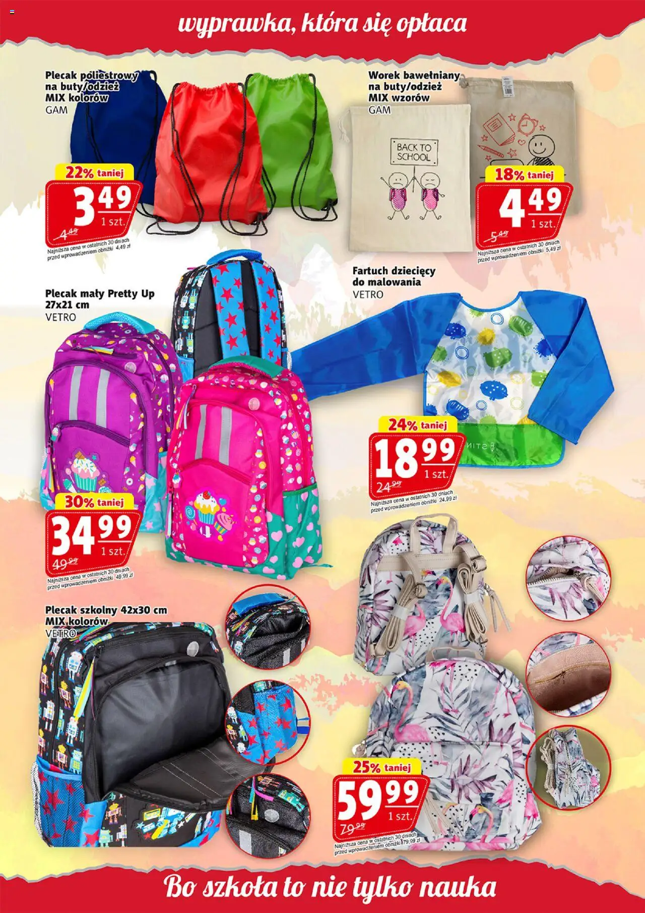 Prim Market Gazetka - Witaj Szkoło od 07.08.2025 | Strona: 8 | Produkty: Plecak