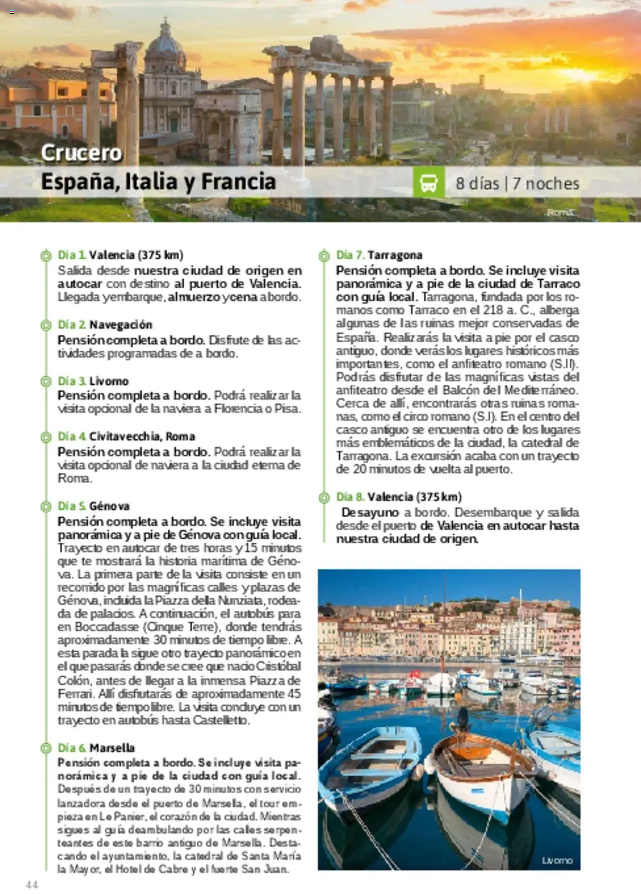 Viajes El Corte Inglés - Catálogo Turismo Social Castilla La Mancha │ válido desde el 03.02.2025 | Página: 44 | Productos: Té, Navegación