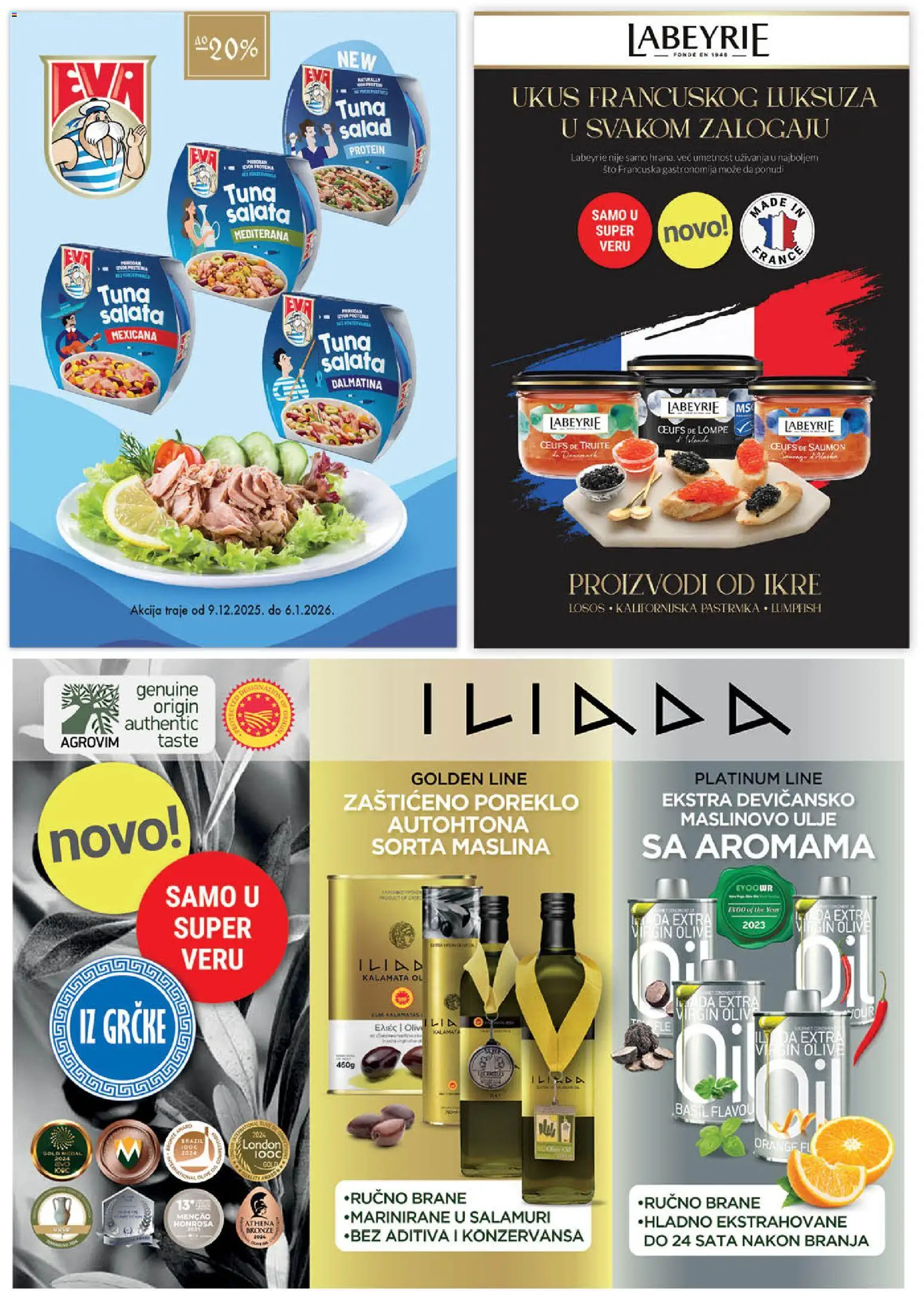 SuperVERO katalog - važi od 09.12.2025 | Strana: 15 | Proizvode: Pastrmka, Protein, Gin, Maslinovo ulje