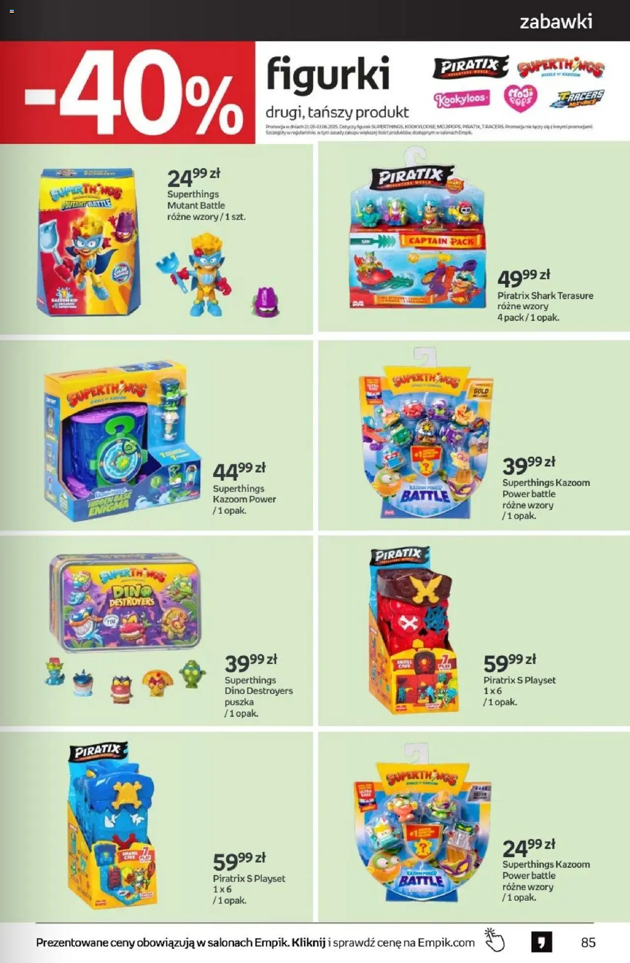 Empik promocje od 21.05.2025 | Strona: 85 | Produkty: Figurki