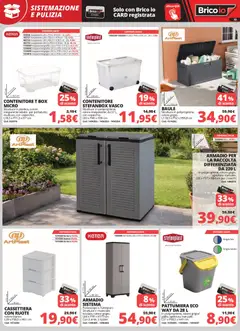 Anteprima del volantino Brico io volantino Primavera valido a partire dal 02.04.2026 | Pagina: 10 | Prodotti: Baule, Pattumiera, Contenitore, Cassettiera