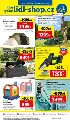 Lidl leták od 04.08.2025 | Strana: 29 | Produkty: Parkside, Paddleboard, Elektrická sekačka, Stan