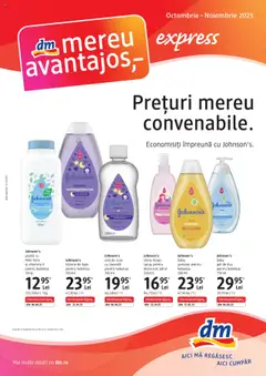 Ofertele DM drogeriemarkt valabile de la 16.10.2025