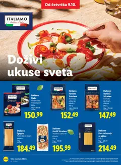 Italiamo Kore za lazanje sa jajima, 500 g - pregled Lidl kataloga - važi od 09.10.2025 | Strana: 32