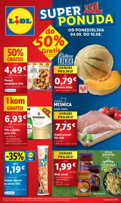Katalog Lidl - Pregled kataloga iz trgovine Lidl, vrijedi od 04.08.2025