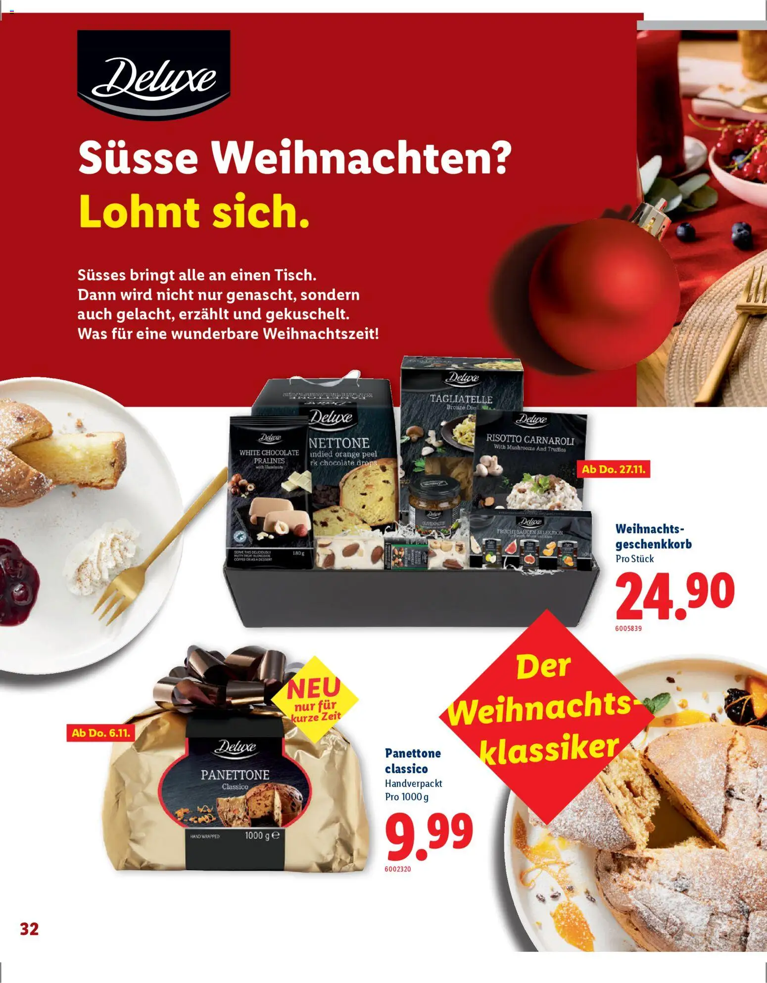 Lidl Aktionen Weihnachten – gültig ab 30.10.2025 | Seite: 32