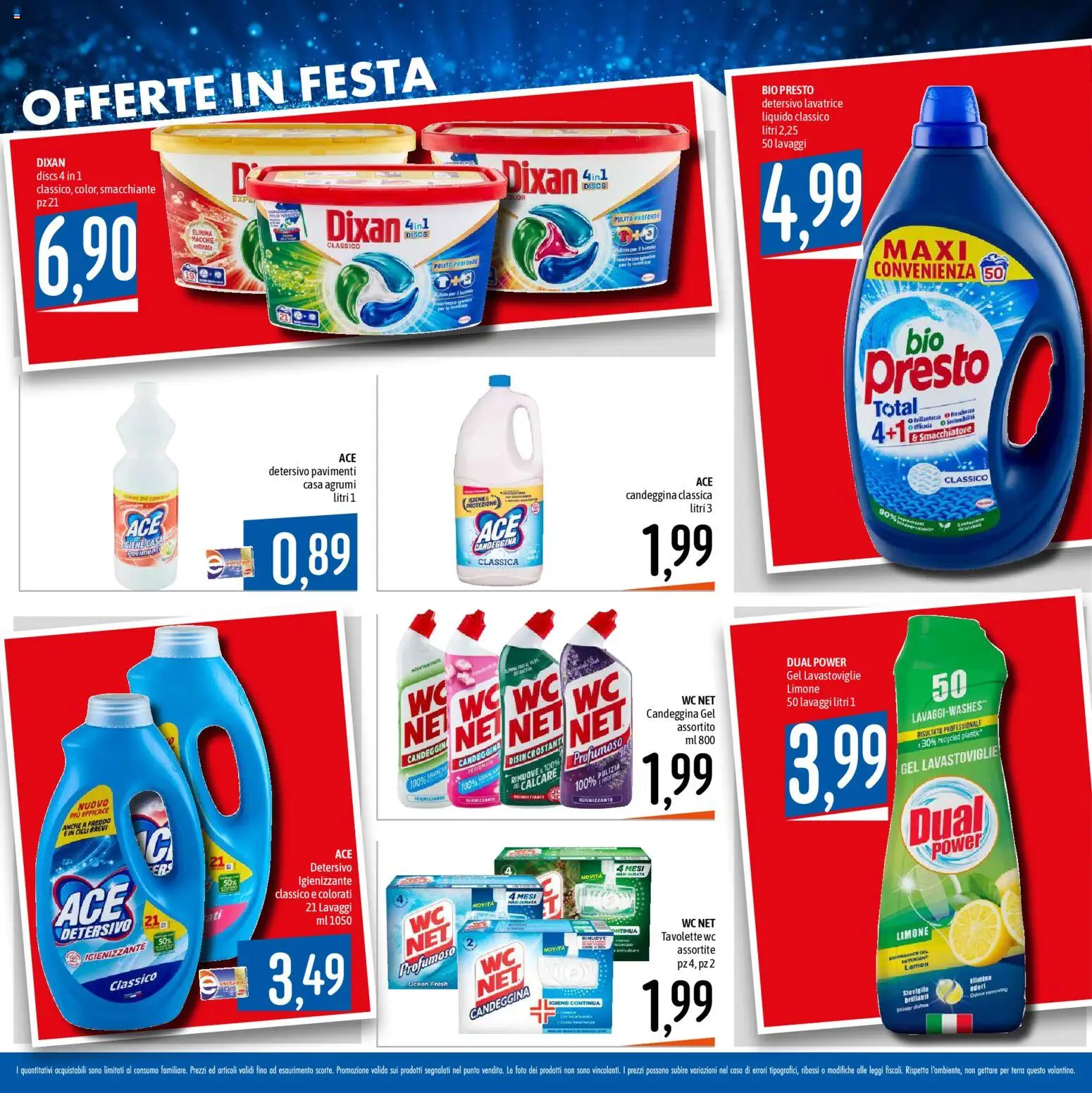 Volantino Emisfero del 27.11.2025 | Pagina: 28 | Prodotti: Smacchiatore, Agrumi, Lavatrice, Terra