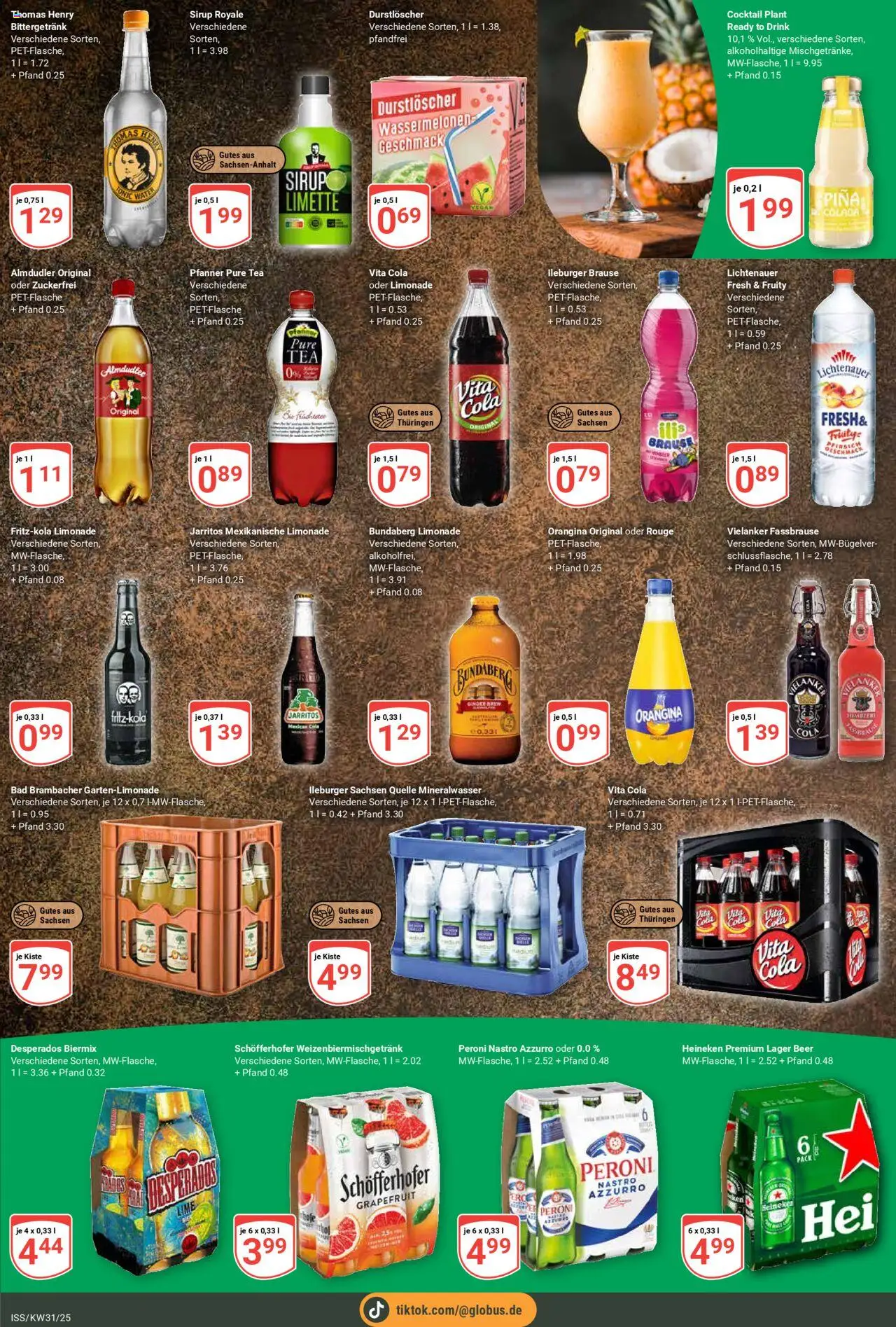 Globus Prospekt 	 - gültig ab dem 28.07.2025 | Seite: 17 | Produkte: Cola, Bad, Rouge, Limette