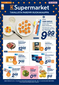 Katso K-Supermarket tarjoukset voimassa alkaen 14.08.2025