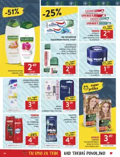 BOROTALCO DEZODORANS, odabrane vrste, roll on, 50ml, 1l=59,80EUR, sprej, 150ml, 1l=19,93EUR - Pregled kataloga iz trgovine Konzum, vrijedi od 10.12.2025 | Stranica: 34