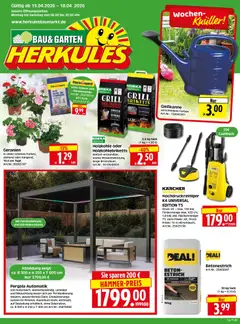 HERKULES Bau & Garten ab 13.04.2026 gültig