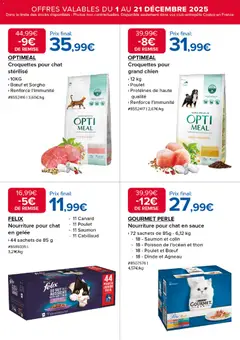 Costco - Prévisualisation de Costco catalogue valide à partir de 01.12.2025 | Page: 13 | Produits: Agneau, Poisson, Croquettes pour chat, Gelée