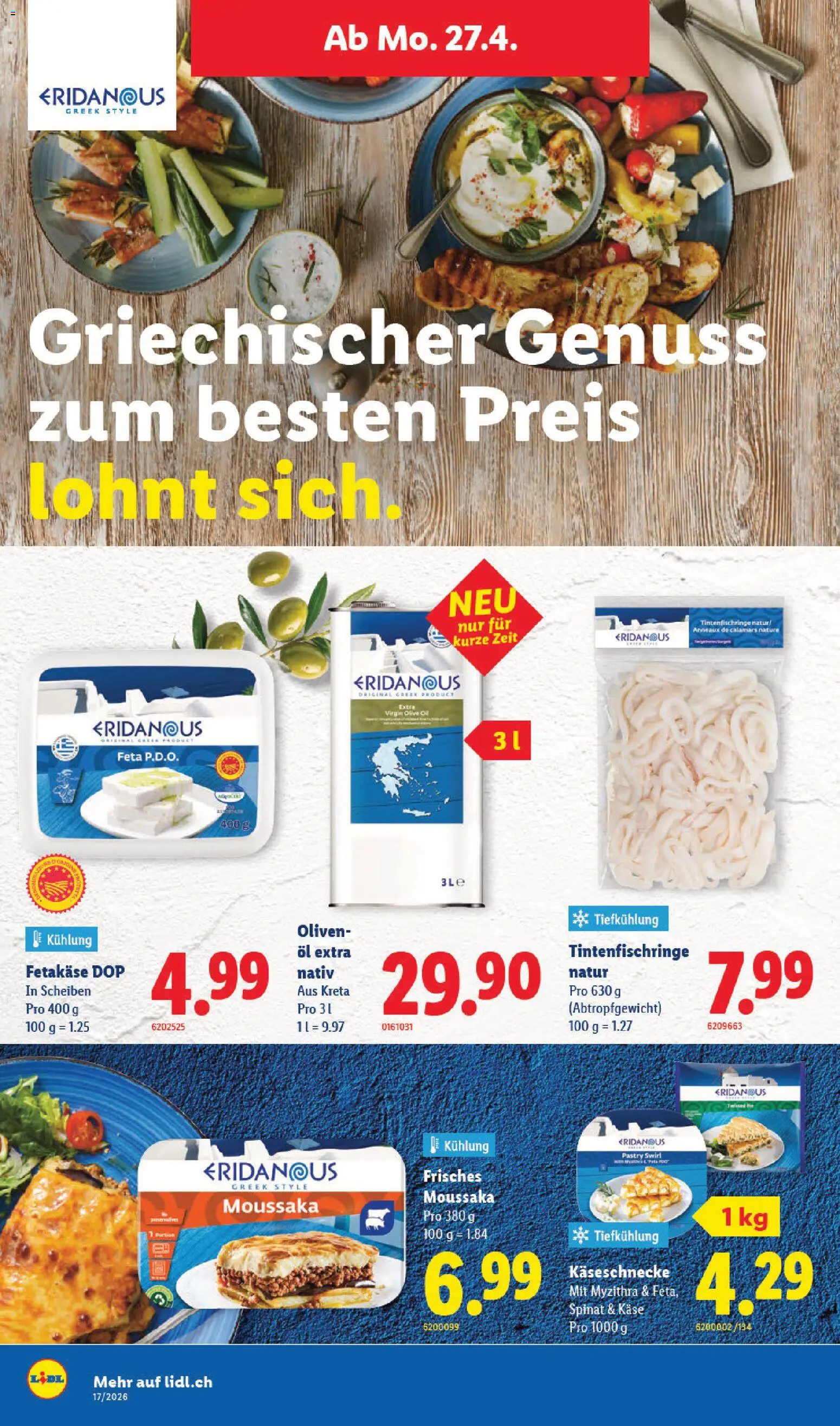 🛍️ Lidl aktionen ab 23.04.2026 » Entdecken Sie exklusive Rabatte und sparen Sie noch heute! 💰 | Schweiz
